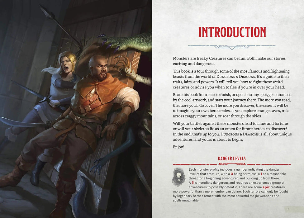 Monsters & Creatures (Dungeons & Dragons): A Young Adventurer's Guide – Jim Zub, Stacy King, Andrew Wheeler, Official Dungeons & Dragons Licensed - Tarotpuoti