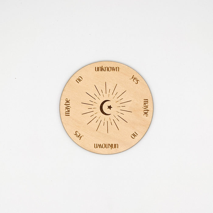 Moonbeams Mini Pendulum Board heiluri lauta - Ritual Pursuits - Tarotpuoti