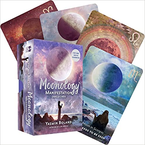 Moonology™ Manifestation Oracle: A 48-Card Deck and Guidebook Cards – Yasmin Boland - Tarotpuoti
