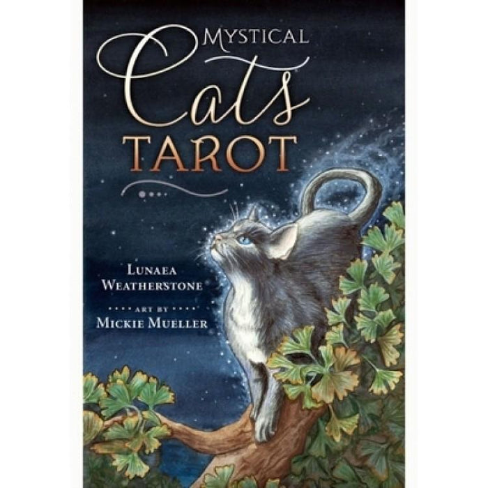 Mystical Cats Tarot Set - Lunaeae Weatherstone - Tarotpuoti