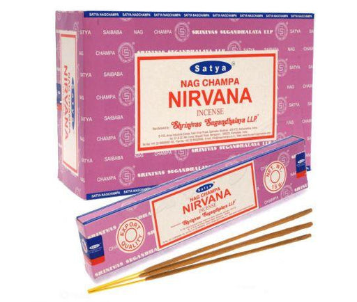 Nirvana suitsuketikku 15 g - Satya. - Tarotpuoti