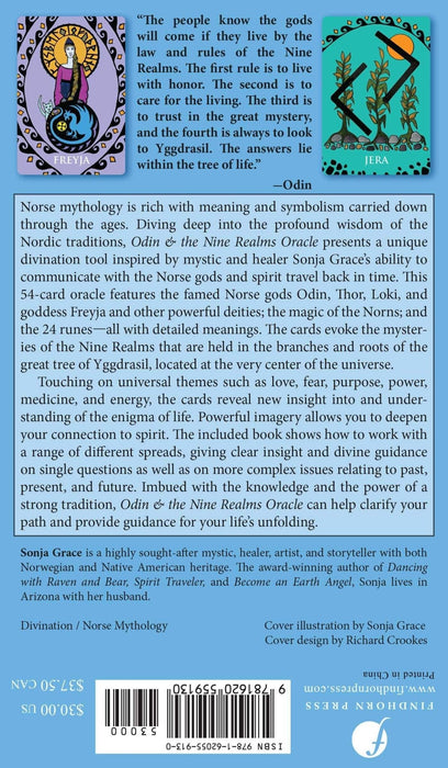 Odin and the Nine Realms Oracle - Sonja Grace - Tarotpuoti
