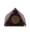 Orgoniitti pyramidi Garnet Flower of life 40mm - Tarotpuoti