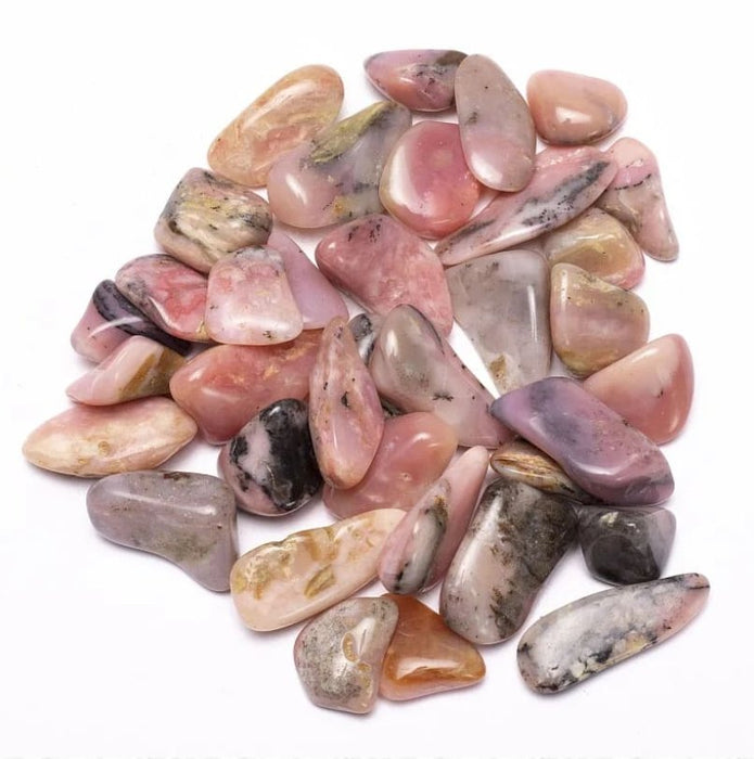 Pinkki opaali hiottu 2-3cm - Tarotpuoti