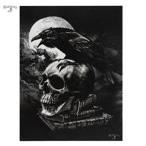 Poe's Raven Canvas Taulu Alchemy - Tarotpuoti