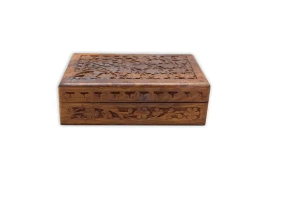 Puinen laatikko Antique n.14-20cm - Tarotpuoti
