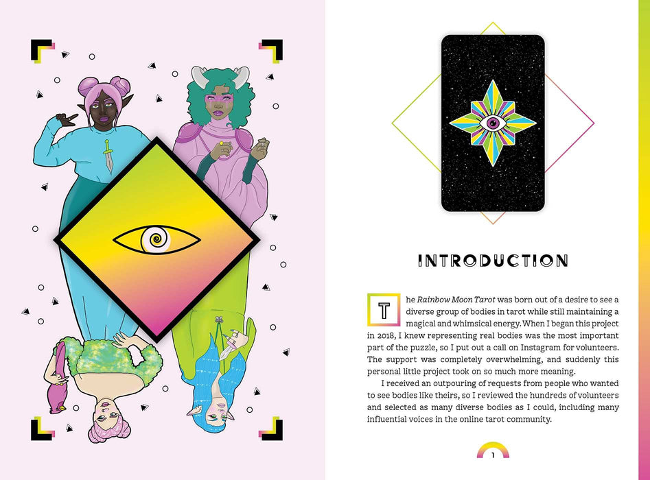 Rainbow Moon Tarot Cards - Samantha West - Tarotpuoti
