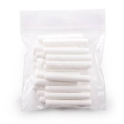 Refill Wicks for Plastic Aromatherapy Inhalers - 24 Pack - Tarotpuoti