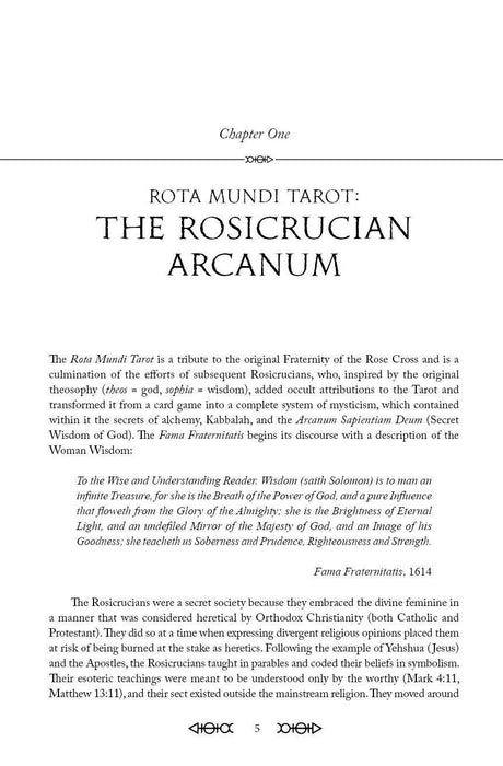Rota Mundi Tarot: The Rosicrucian Arcanum - Daniel E. Loeb - Tarotpuoti