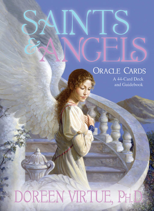 Saints & Angels Cards - Doreen Virtue (Preloved)(OOP) julkaistu 2005 - Tarotpuoti