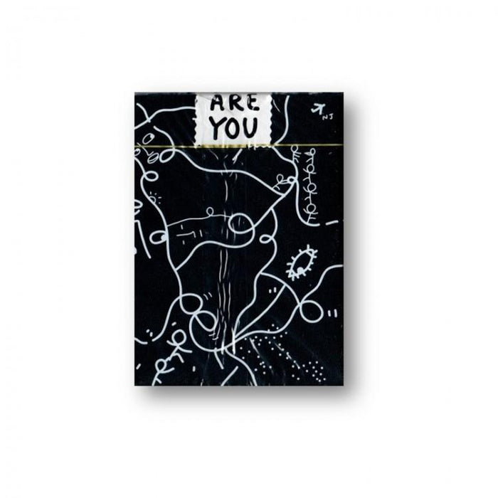 Shantell Martin Whitney BLACK Theory11 pelikortit - Tarotpuoti