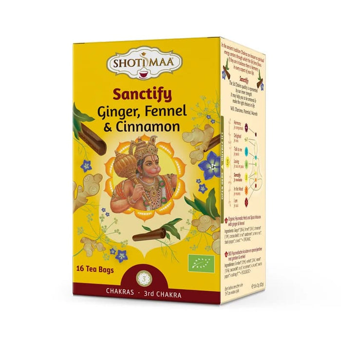Shoti Maa Sanctify organic herbal tea - Tarotpuoti