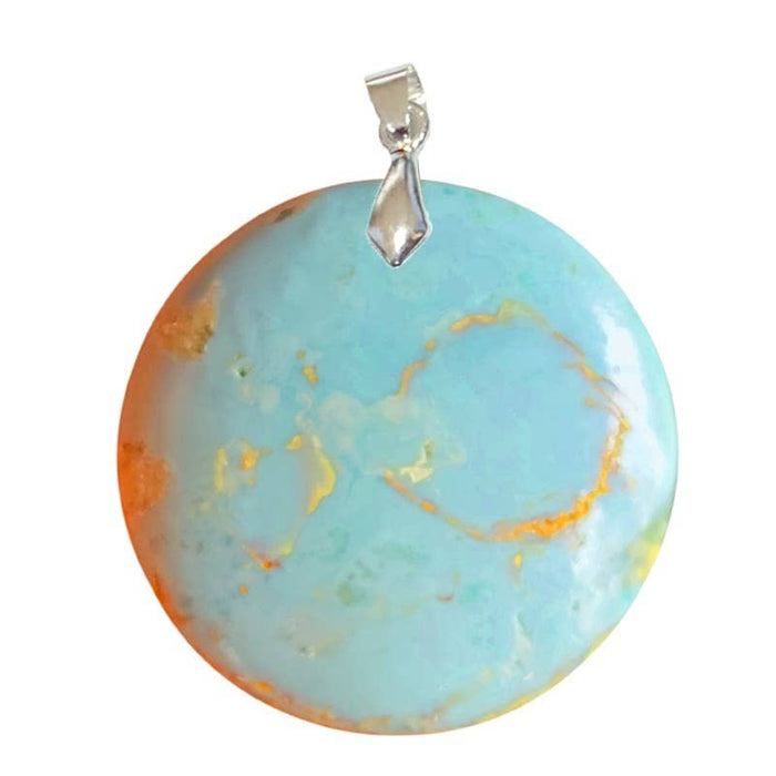 Sininen Opaali pyöreä riipus - Tarotpuoti