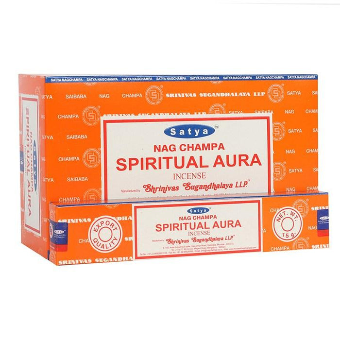 Spiritual Aura suitsuketikku 15g - Satya - Tarotpuoti