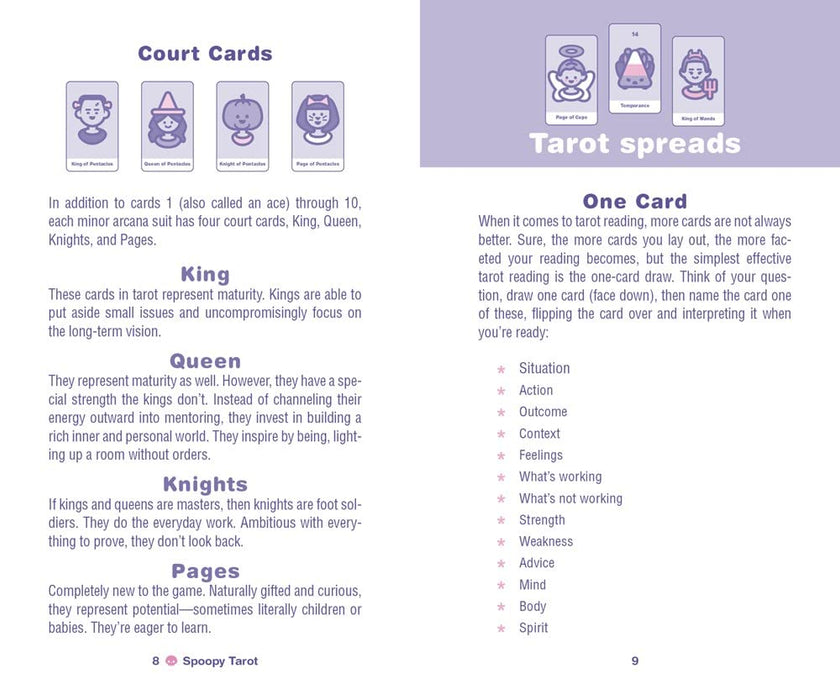 Spoopy Tarot: A 78-Card Deck of Creepy and Cute - Tarotpuoti