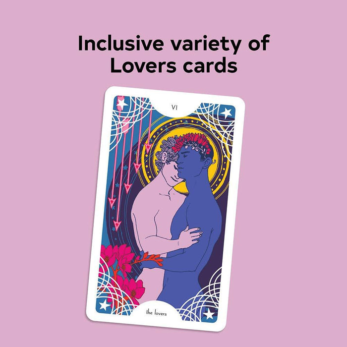Star Spinner Tarot: (Inclusive, Diverse, LGBTQ Deck of Tarot Cards, Modern Version of Classic Tarot Mysticism) Cards – Trungles - Tarotpuoti