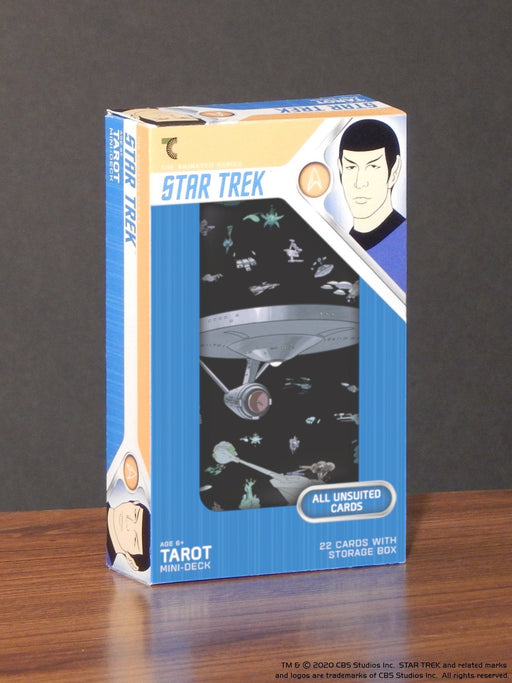 Star Trek Tarot The Animated Series Mini-Deck- Telekiad (indie - import)(major arcana) - Tarotpuoti