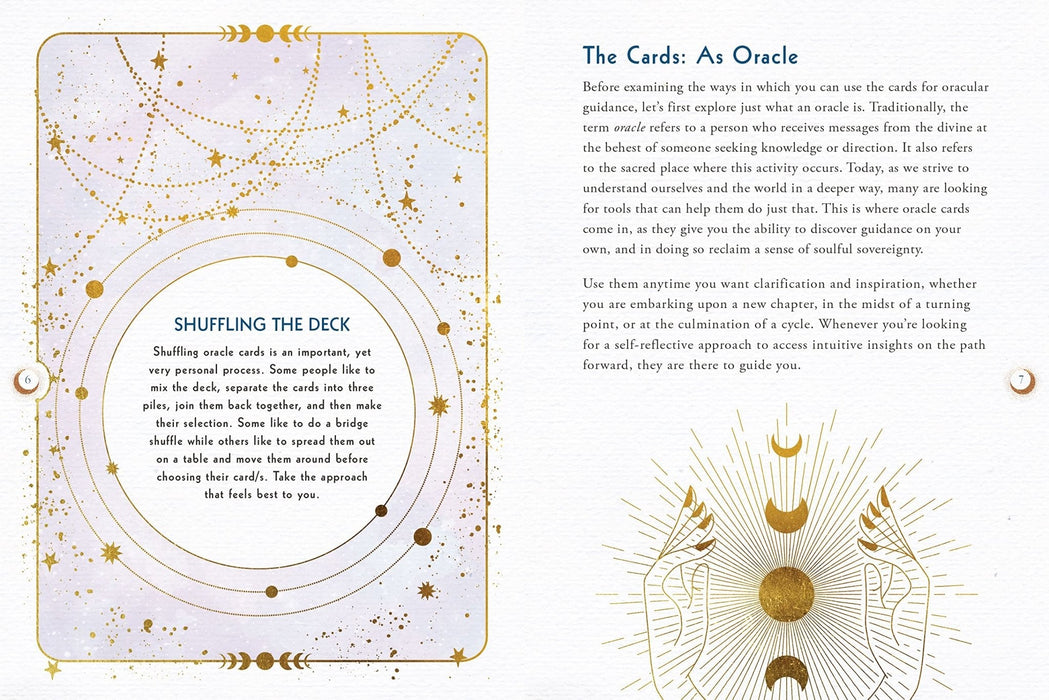 Stellar Visions Oracle Cards: 53-Card Deck and Guidebook: Your Guide to Astrological and Mystic Power - Stephanie Gailing, Sosha Davis - Tarotpuoti