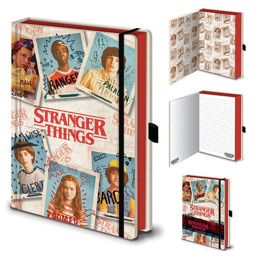 Stranger Things (Polaroid) A5 Premium Notebook muistikirja - Tarotpuoti