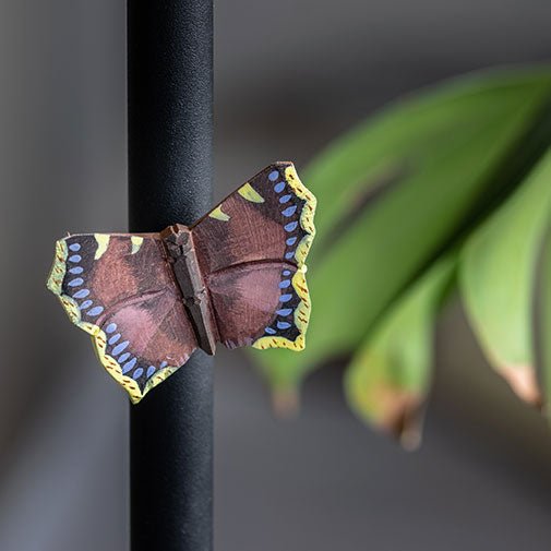 Suruvaippa Camberwell perhos magneetti, puusta käsin kaiverrettu - Tarotpuoti