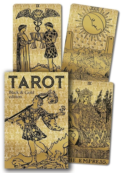 Tarot Black And Gold Edition - Rider-Waite-Smith tarot - Tarotpuoti