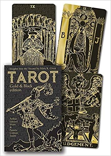 Tarot Gold & Black Edition - Rider-Waite-Smith tarot - Tarotpuoti