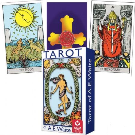 Tarot of A.E. Waite (blue) mini - Tarotpuoti