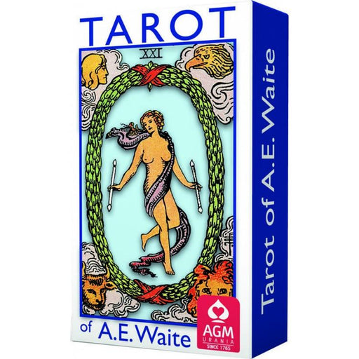 Tarot of A.E. Waite (blue) pocket version svenskt (ruotsinkielinen) - Tarotpuoti