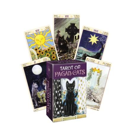 Tarot Of Pagan Cats mini - Tarotpuoti