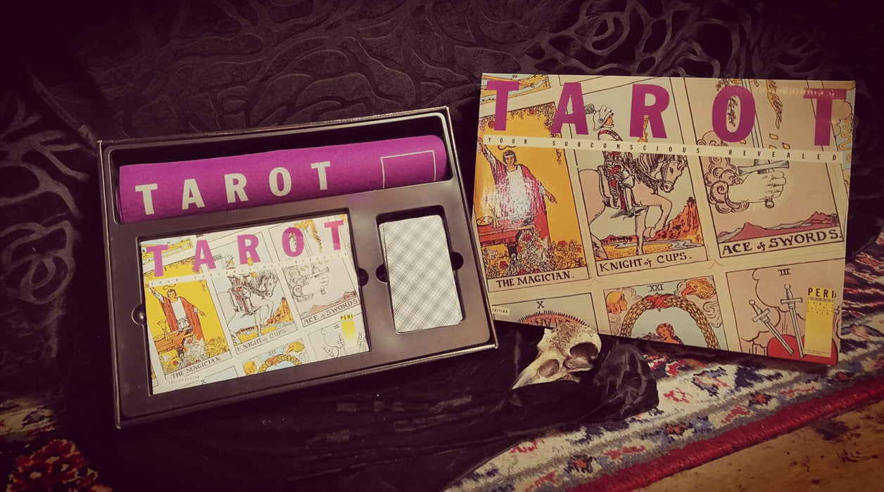 Tarot - Your Subconscious Revealed - vintage lautapeli pakkaus sis RWS (Preloved käytetty)(VTG 80's)) - Tarotpuoti