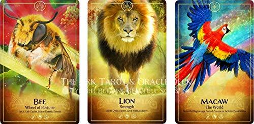 The Ark Animal Tarot & Oracle Deck - Deluxe Edition: 149 Animal Multi-Use Cards & Guidebook - includes the original deck (100 cards) PLUS 49 additional cards - Tarotpuoti