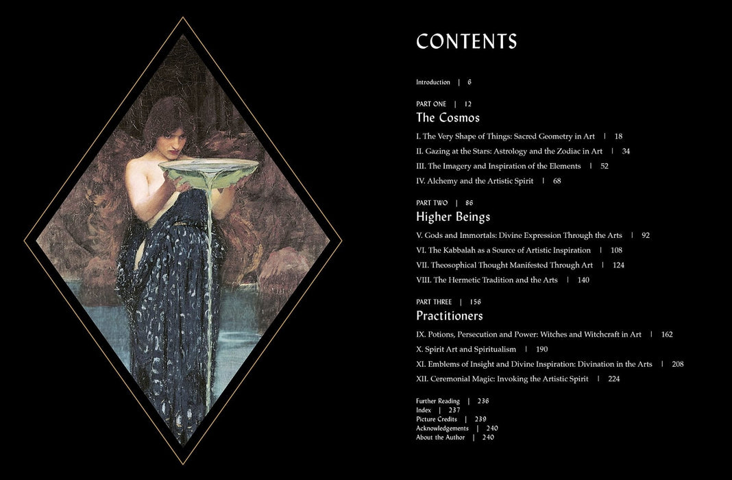 The Art of the Occult: A Visual Sourcebook for the Modern Mystic - S. Elizabeth - Tarotpuoti
