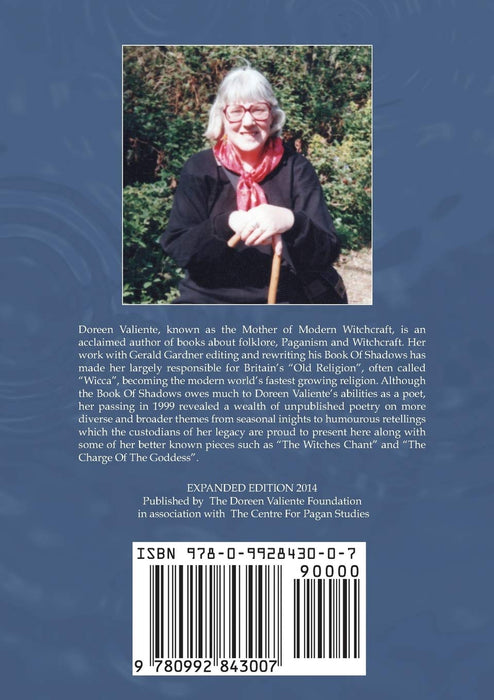 The Charge of the Goddess : The Poetry of Doreen Valiente - Doreen Valiente - Tarotpuoti