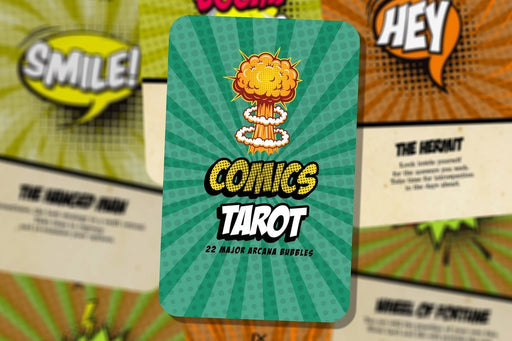 The Comics Tarot - KissesFromIbiza (Major Arcana pakka, 22 korttia) - Tarotpuoti