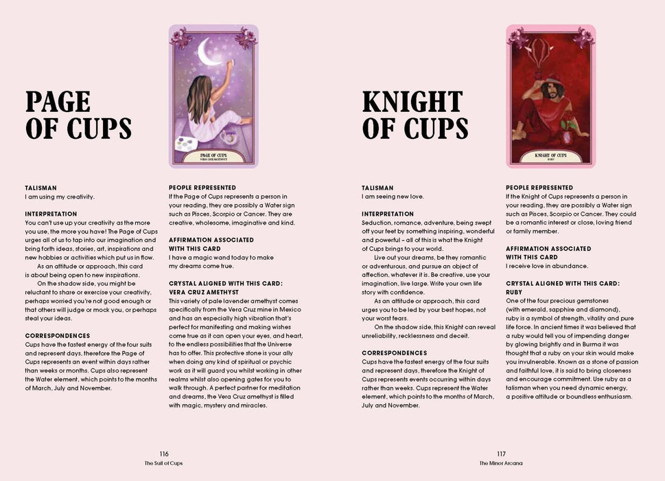 The Crystal Magic Tarot : Manifest your dreams with the power of crystals and wisdom of tarot - Kerry Ward, Clare Gregory - Tarotpuoti