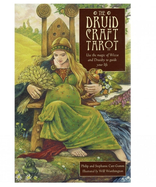 The Druid Craft Tarot deck- Philip And Stephanie Carr-Gomm - Tarotpuoti