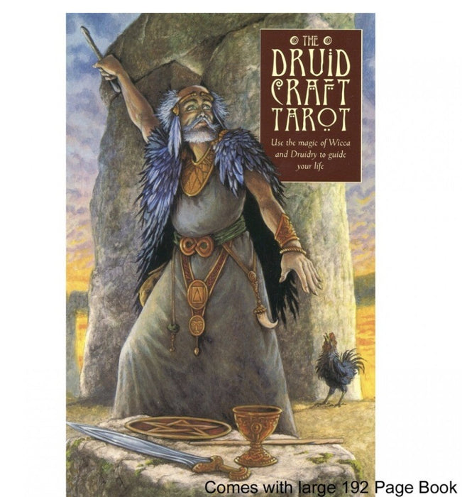The Druid Craft Tarot - Philip And Stephanie Carr-Gomm. Kortit + Kirja - Tarotpuoti
