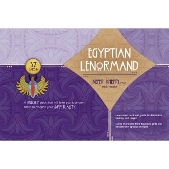 The Egyptian Lenormand - Nefer Khepri - Tarotpuoti