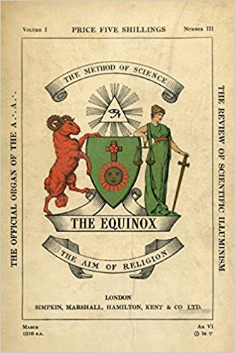 The Equinox: Keep Silence Edition, Vol. 1, No. 3- Crowley - Tarotpuoti