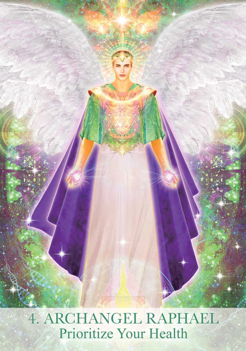 The Female Archangels Oracle: A 44-Card Empowerment Deck and Guideboo - Tarotpuoti