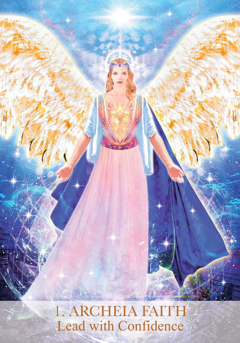 The Female Archangels Oracle: A 44-Card Empowerment Deck and Guideboo - Tarotpuoti