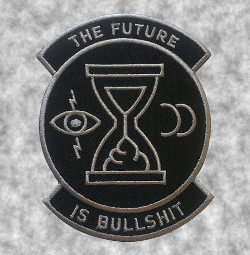 The Future is Bullshit - kangasmerkki (Arcane Bullshit- merchandise) - Tarotpuoti
