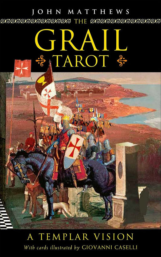 The Grail Tarot: A Templar Vision – John Matthews, Giovanni Caselli - Tarotpuoti