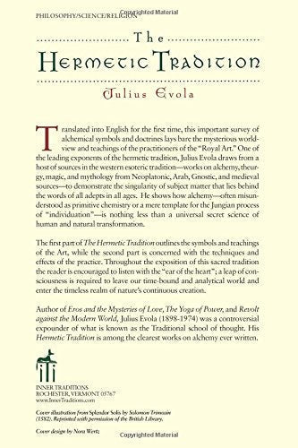 The Hermetic Tradition: Symbols and Teachings of the Royal Art - Julius Evola - Tarotpuoti