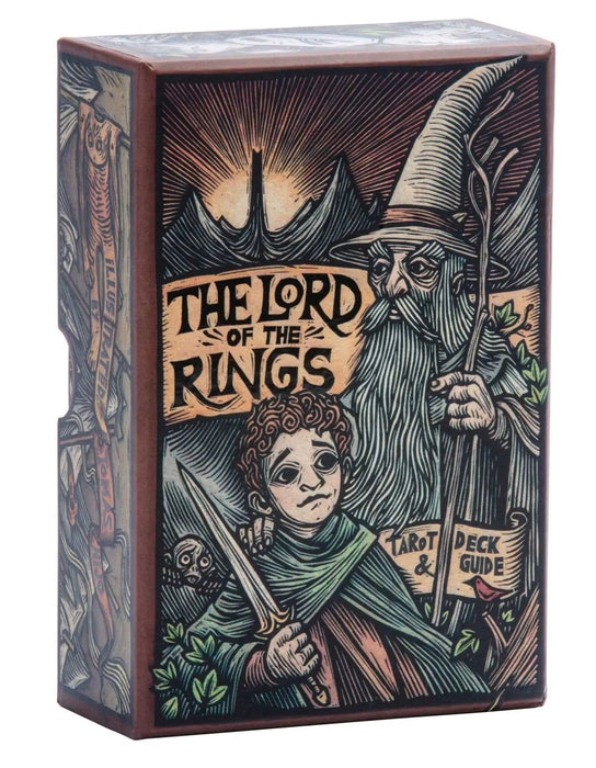 The Lord of the Rings Tarot Deck and Guide - Casey Gilly - Tarotpuoti