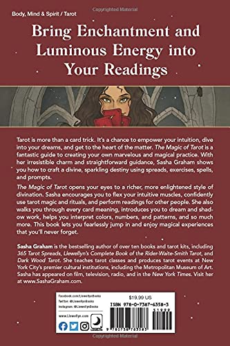 The Magic of Tarot : Your Guide to Intuitive Readings, Rituals, and Spells - Sasha Graham - Tarotpuoti