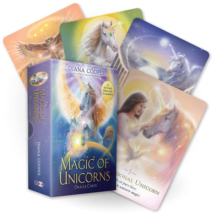 The Magic of Unicorns Oracle Cards - Diana Cooper UUTUUS!! - Tarotpuoti