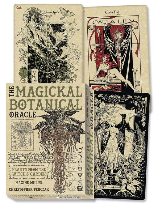 The Magickal Botanical Oracle : Plants from the Witch's Garden - Christopher Penczak - Tarotpuoti