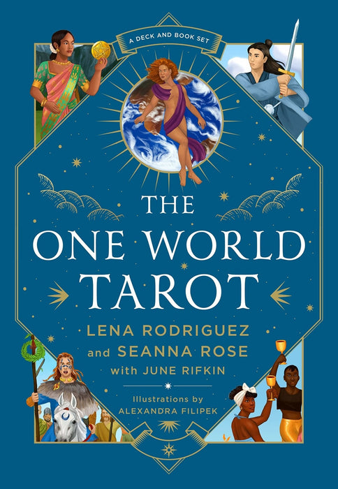 The One World Tarot: A Deck and Book Set - Lena Rodriguez, Seanna Rose - Tarotpuoti
