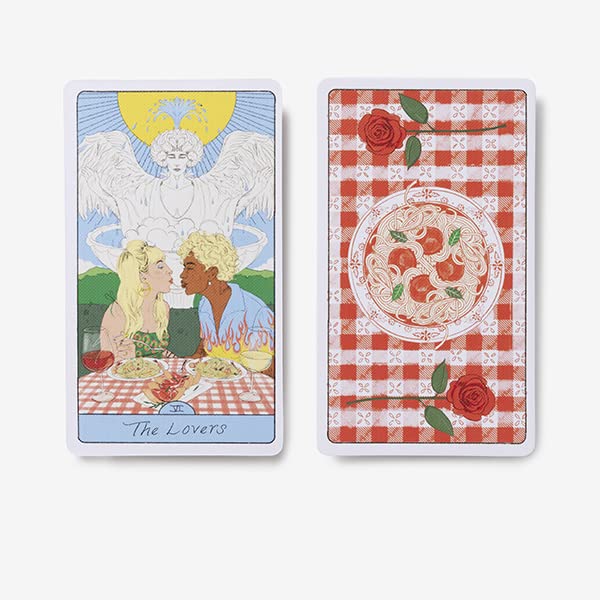 The Pasta Tarot: A 78-Card Deck for Delicious Divination – Jeff Petriello, Rob Truglia, Lindsay Mound - Tarotpuoti